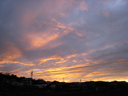 夕焼け