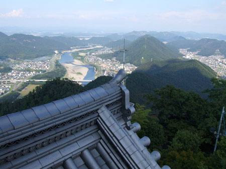 岐阜城からの眺め